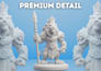 create 3d stylized character model, figurine, and toy for printing